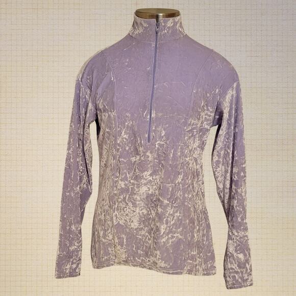 Terry Precision Purple Velvet Reflective Cycling Jersey Women’s M Long Sleeve - Picture 1 of 9